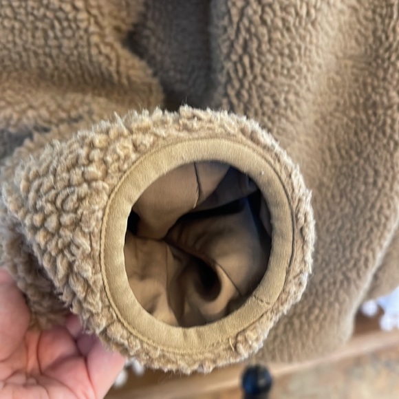 Brandy Melville / John Galt funnel neck teddy coat - Picture 4 of 7
